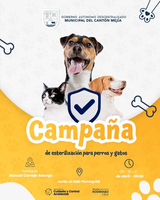 ¡Campaña de Esterilización de Mascotas!