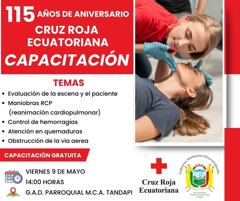 ¡Capacítate para salvar vidas!